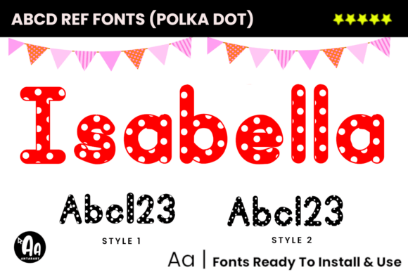 Abcd Ref Polka Dot: A Font That Elevates Your Brand