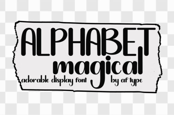 Alphabet Magical: A Font That Speaks in Letters
