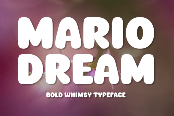 Boost Your Brand with Mario Dream Font