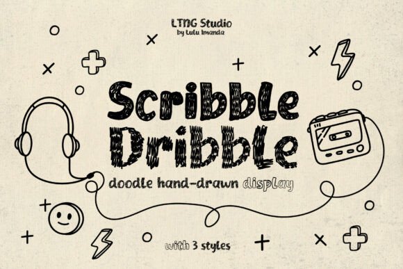 Boost Your Brand with Scribble Dribble: A Display Font for Real-World Business Use