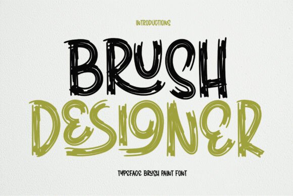 Brush Designer: A Friendly Font for Campaigns That Speak with Warmth