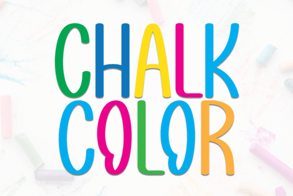 Chalk Color: A Font That Breathes Life Into Your Editorial Design