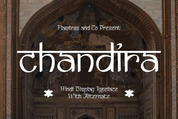 Chandira: A Font That Elevates Your Brand’s Visual Story
