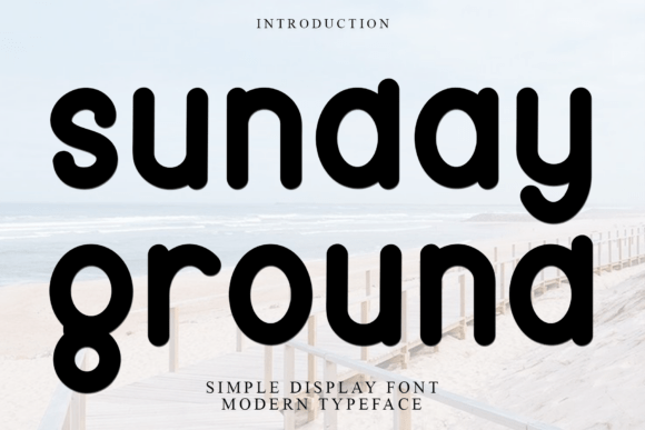 Choosing the Right Font for Holiday Vibes: Sunday Ground in Action