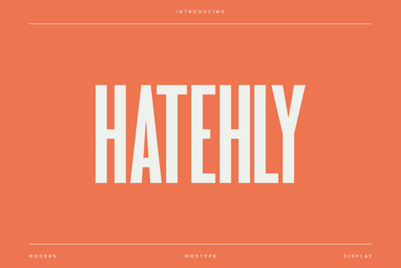Hatehly: A Bold Typeface for Impactful Campaigns