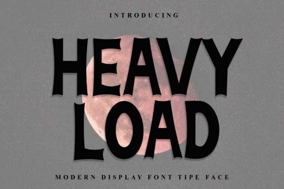 Heavy Load: A Font That Elevates Every Craft Project