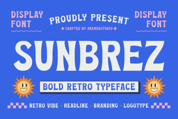 Introducing Sunbrez: A Vibrant Display Font for Editorial Design