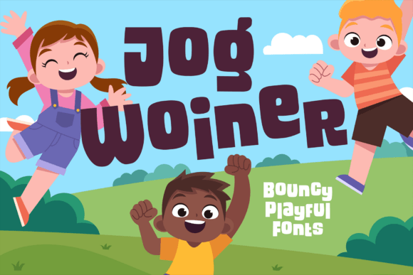 Jog Woiner: A Playful Display Font for Campaigns That Connect