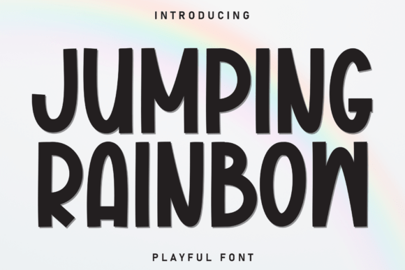 Jumping Rainbow: A Font That Brings Joy to Branding