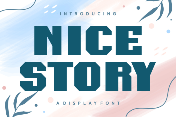 Nice Story: A Display Font That Elevates Your Visual Brand