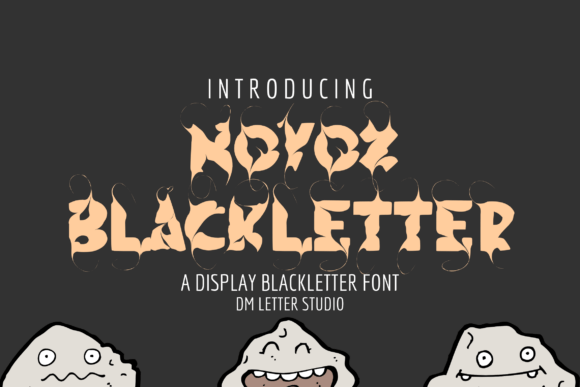 Novox Blackletter: A Powerful Font for Building a Strong Brand Identity