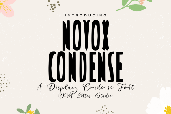 Novox Condense: A Font That Elevates Branding