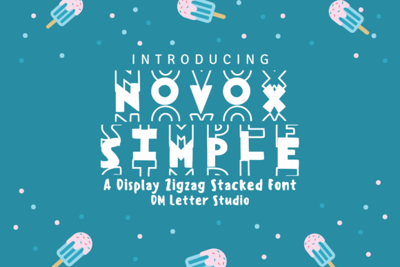 Novox Simple: A Playful Font for Bold Branding