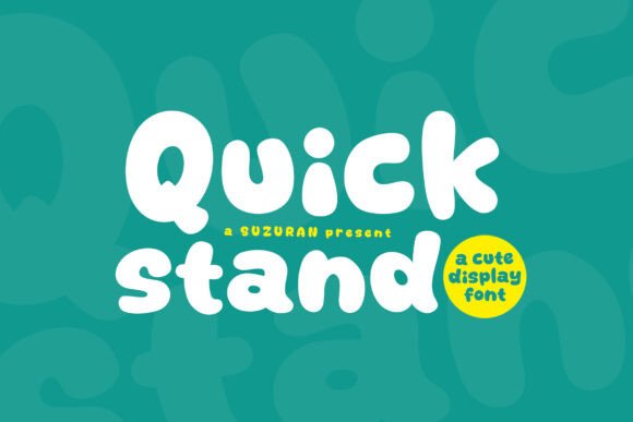 Quick Stand: A Font That Elevates Editorial Design