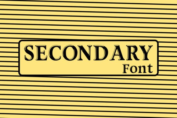 Secondary: A Bold Font for Digital Branding