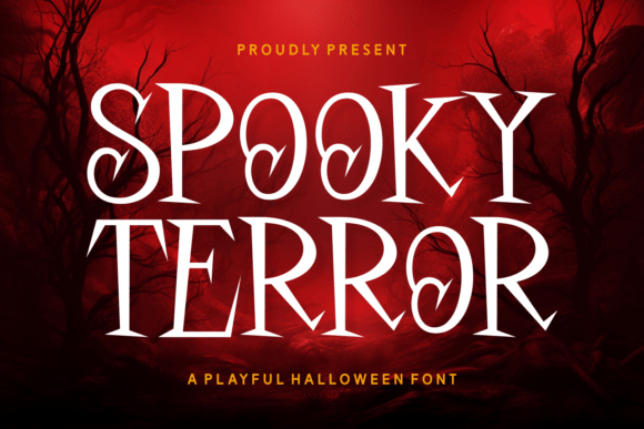 Spooky Terror: A Font That Breathes Life Into Your Editorial Design