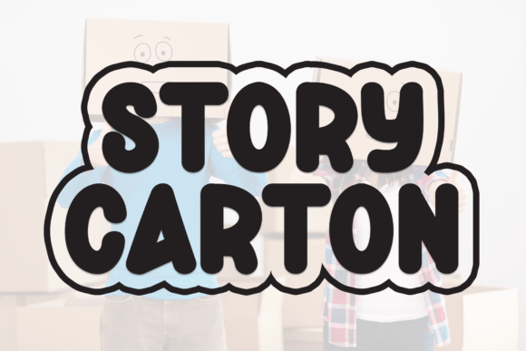 Story Carton: A Handwritten Font with Heart